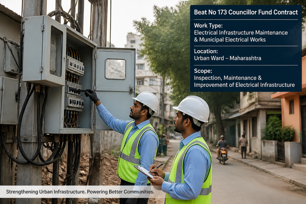 Pollution Types Cycle MCGM Electrical Works Tender in F/North Ward - Beat No 173 Councillor Fund